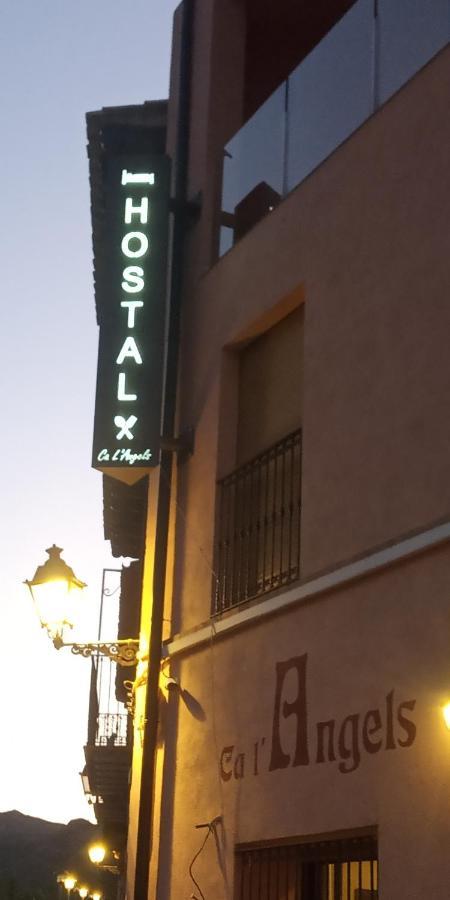 Ca L'Angels Hotel Prat de Comte Luaran gambar